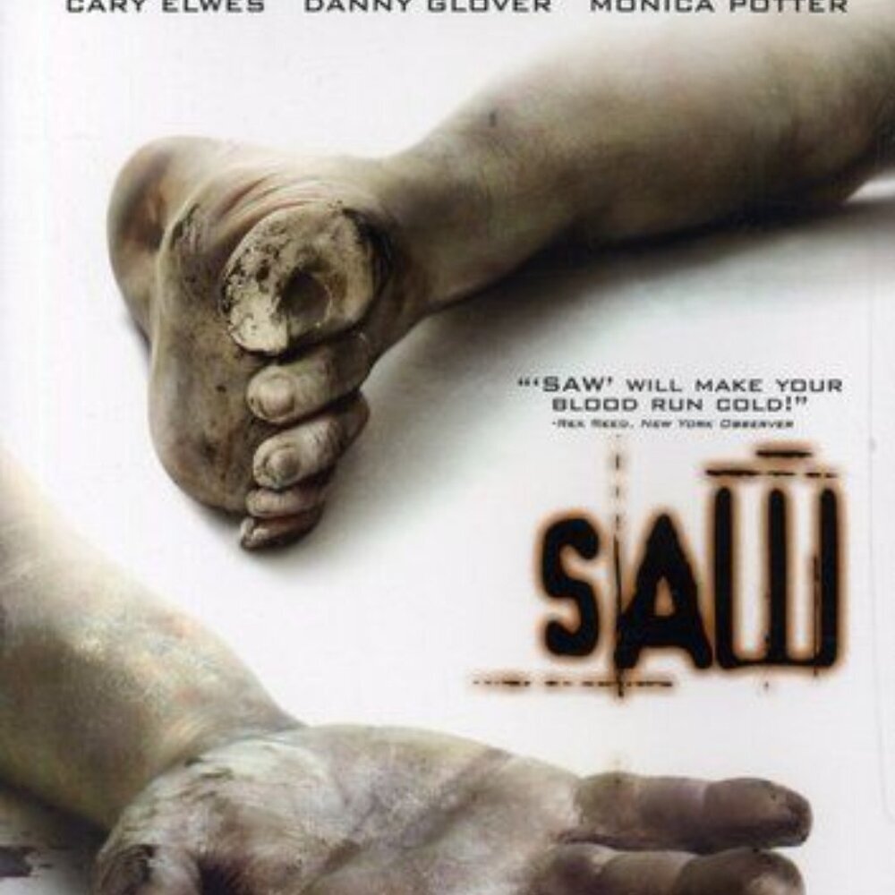 Saw (Full Screen Edition) (DVD) Movie Rated R NTSC Lionsgate